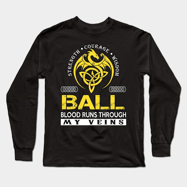 BALL Long Sleeve T-Shirt by Daleinie94